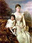 Portrait of Mrs. Drury Percy Wormald and her Son